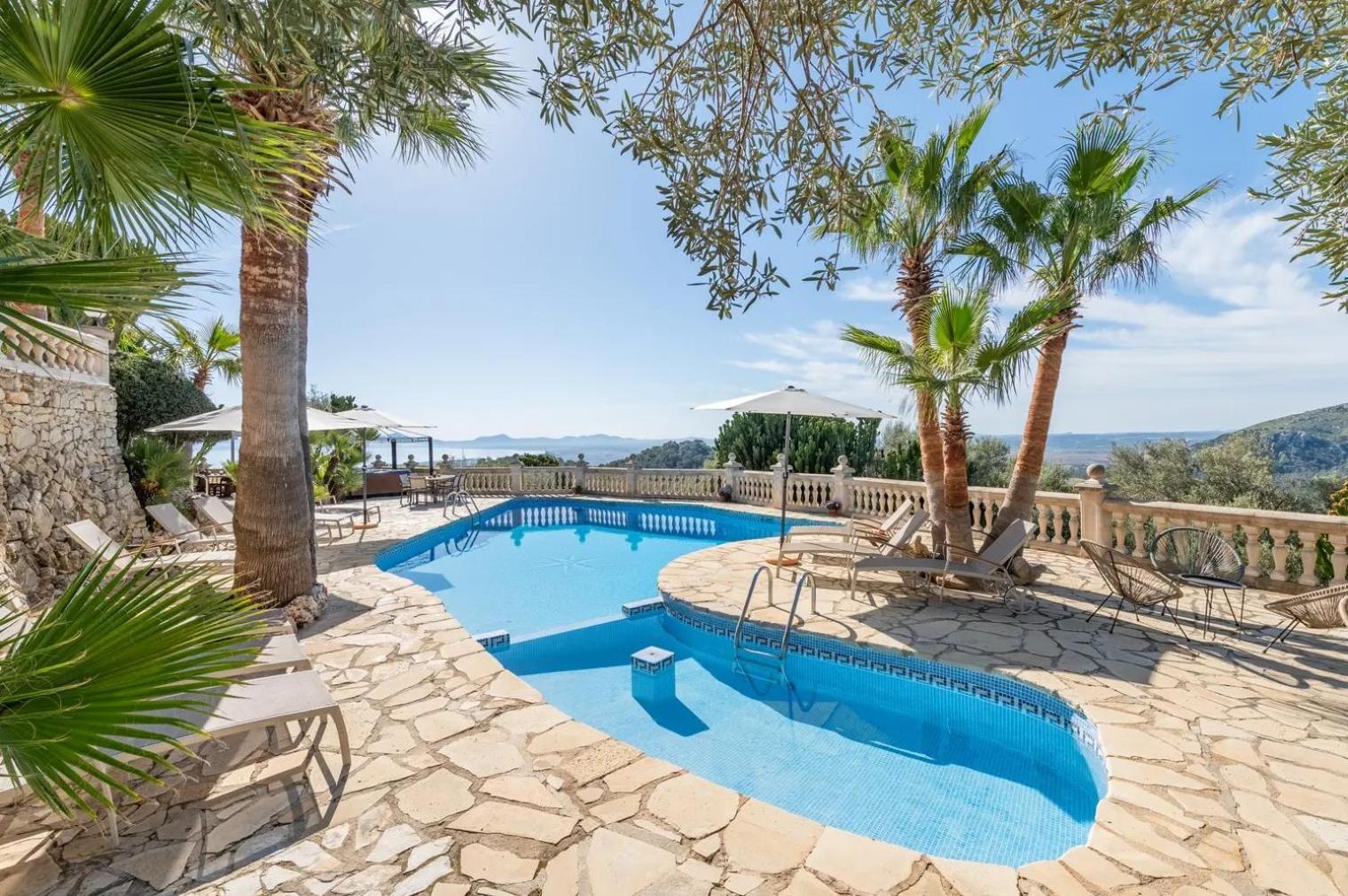 Villa Oscols Alcudia  Bagian luar foto